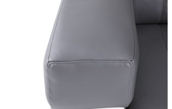 904 DivanItalia Top Grain Italian Leather Loveseat By GU Furniture - Image 4