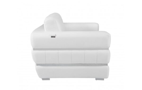 904 DivanItalia Top Grain Italian Leather Loveseat By GU Furniture - Image 11