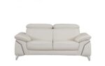 727 Loveseat DivanItalia Top Grain Italian Leather by Gu Furniture - Image 4