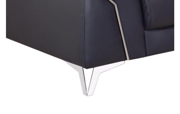 727 Loveseat DivanItalia Top Grain Italian Leather by Gu Furniture - Image 7