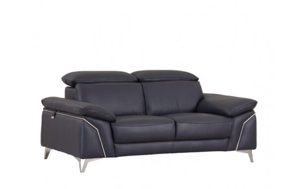 727 Loveseat DivanItalia Top Grain Italian Leather by Gu Furniture - Image 9