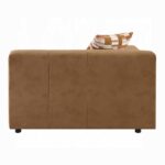 Zoey Modular - RF Arm Chair with Pillow in Chocolate Suede LV05392 By ACME - Image 2