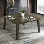 Mallin Dining Table in Walnut Finish DN03655 By ACME