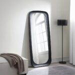 Izusa Black Framed Wall Mirror AC03022 By ACME