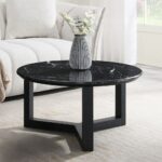 Dara Natural Marble Top Coffee Table LV03645 By ACME