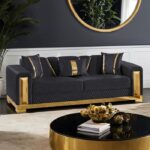 Valdosta Glam Black Sofa FM67001BK-SF by Furniture of America