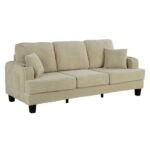 Moretaine Beige Corduroy Sofa SL6932BG-SF-PK by Furniture of America - Image 2
