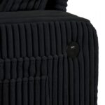 Moretaine Contemporary Black Sofa SL6932BK-SF-PK by Furniture of America - Image 2