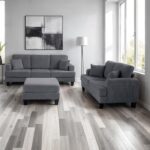 Moretaine Contemporary Dark Gray Sofa SL6932DG-SF-PK by Furniture of America - Image 2