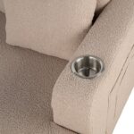 Cinderford SL6936BG-SF-PK Contemporary Beige Sofa by Furniture of America - Image 4