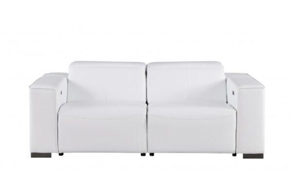 411 Loveseat DivanItalia Top Grain Italian Leather by Gu Furniture - Image 9