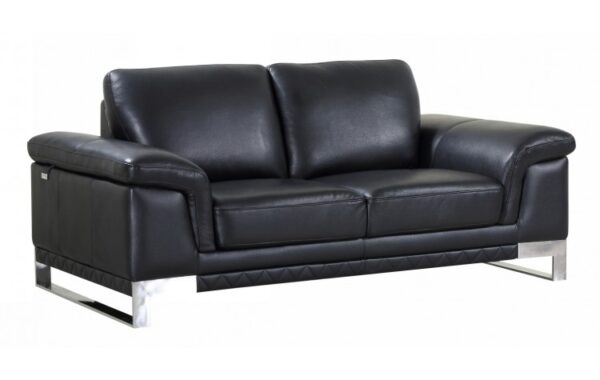 411 Loveseat DivanItalia Top Grain Italian Leather by Gu Furniture - Image 10