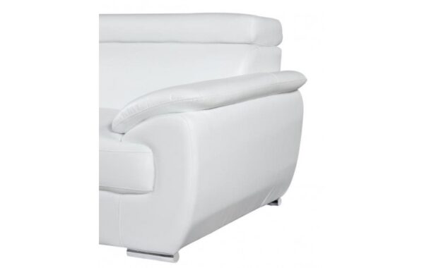 4571 Loveseat DivanItalia Top Grain Italian Leather by Gu Furniture - Image 5