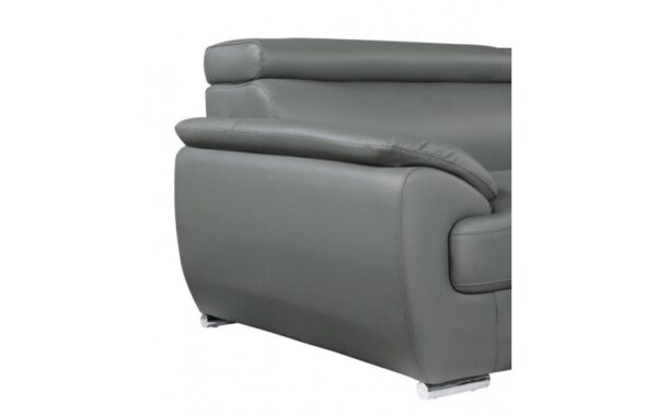 4571 Loveseat DivanItalia Top Grain Italian Leather by Gu Furniture - Image 13