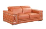 692 Loveseat DivanItalia Top Grain Italian Leather by Gu Furniture