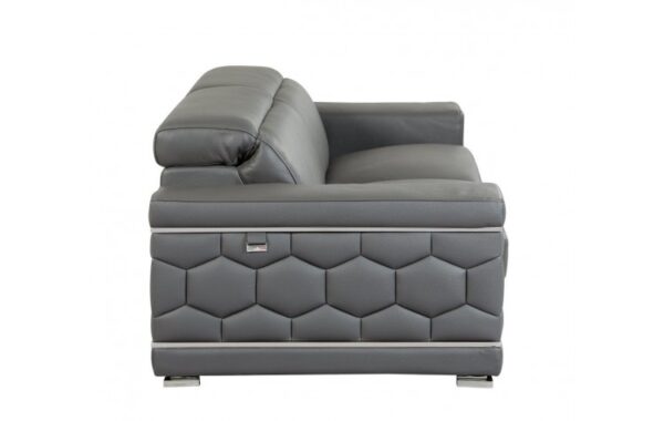 692 Loveseat DivanItalia Top Grain Italian Leather by Gu Furniture - Image 10