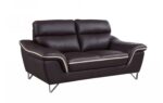 168 Loveseat DivanItalia Top Grain Italian Leather by Gu Furniture