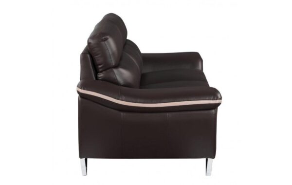 168 Loveseat DivanItalia Top Grain Italian Leather by Gu Furniture - Image 4