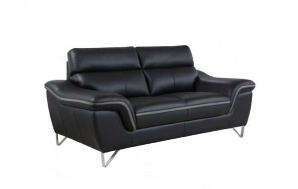 168 Loveseat DivanItalia Top Grain Italian Leather by Gu Furniture - Image 18