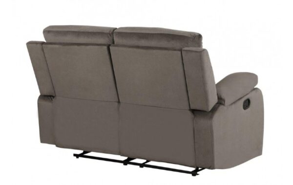 9760 Microfiber Fabric Reclining Loveseat by Gu Furniture - Image 3
