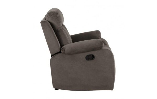 9760 Microfiber Fabric Reclining Loveseat by Gu Furniture - Image 4