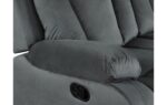 9760 Microfiber Fabric Reclining Loveseat by Gu Furniture - Image 8