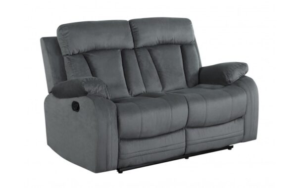 9760 Microfiber Fabric Reclining Loveseat by Gu Furniture - Image 15