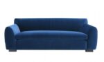 Severo Contemporary Royal Blue Velvet Sofa  FM61005BL-SF by Furniture of America - Image 5