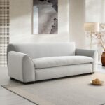 Severo Contemporary Light Gray Sofa FM61005LG-SF by Furniture of America