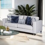 Harlow Light Gray Sofa FM61008LG-SF by Furniture of America