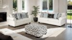 Queensbury White Sofa FM61113WH-SF by Furniture of America - Image 2