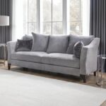 Goshen Light Gray Sofa SM2294LG-SF by Furniture of America