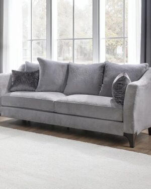 Goshen Light Gray Sofa SM2294LG-SF by Furniture of America