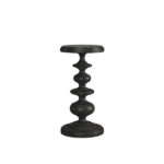 Atrium Black Granite Top Side Table By Art Furniture