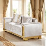 Valdosta Loveseat | FM67001BG-LV by Furniture of America
