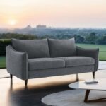 Vermon Loveseat | FM61004GY-LV by Furniture of America