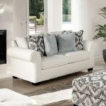 Queensbury Loveseat | FM61113WH-LV by Furniture of America
