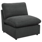 Collins Modular Power Sofa Dark Gray by Coaster Furniture - Image 5