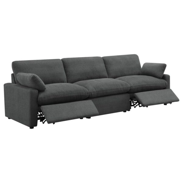 Collins Modular Power Sofa Dark Gray by Coaster Furniture - Image 6