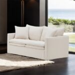 Crayford Loveseat FM63010TP-LV  Classic Comfort in Timeless Taupe by Furniture of America
