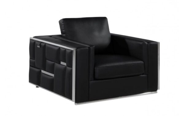 1130 Chair in Genuine Leather By Gu Furniture - Image 3