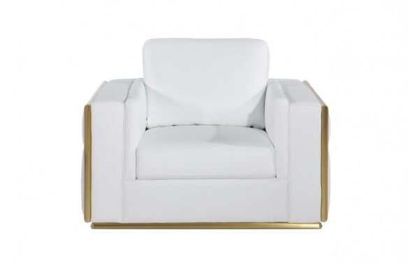 1130 Chair in Genuine Leather By Gu Furniture - Image 4