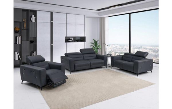 989 Genuine leather Sofa Set By Gu Furniture - Image 4