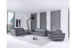 904 Top Grain Italian Leather Sofa Set By Gu Furniture - Image 2