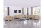 1208 Top Grain Italian Leather Sofa Set By Gu Furniture - Image 3