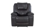 5108 Leather-Aire Manual Reclining Chair By Gu Furniture - Image 5