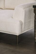 Gladbach Loveseat in Linen White Chenille FM63007WH-LV by Furniture of America - Image 4