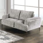 Gladbach Loveseat in Gray Chenille – FM63007GY-LV by Furniture of America