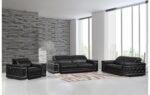 692 DivanItalia Top Grain Italian Leather Sofa Set By Gu Furniture - Image 2