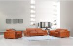 692 DivanItalia Top Grain Italian Leather Sofa Set By Gu Furniture - Image 4